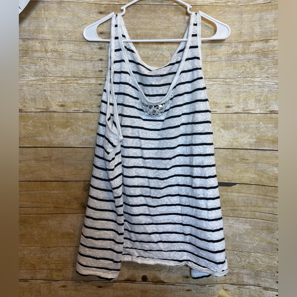Lane Bryant striped tank top 🛍